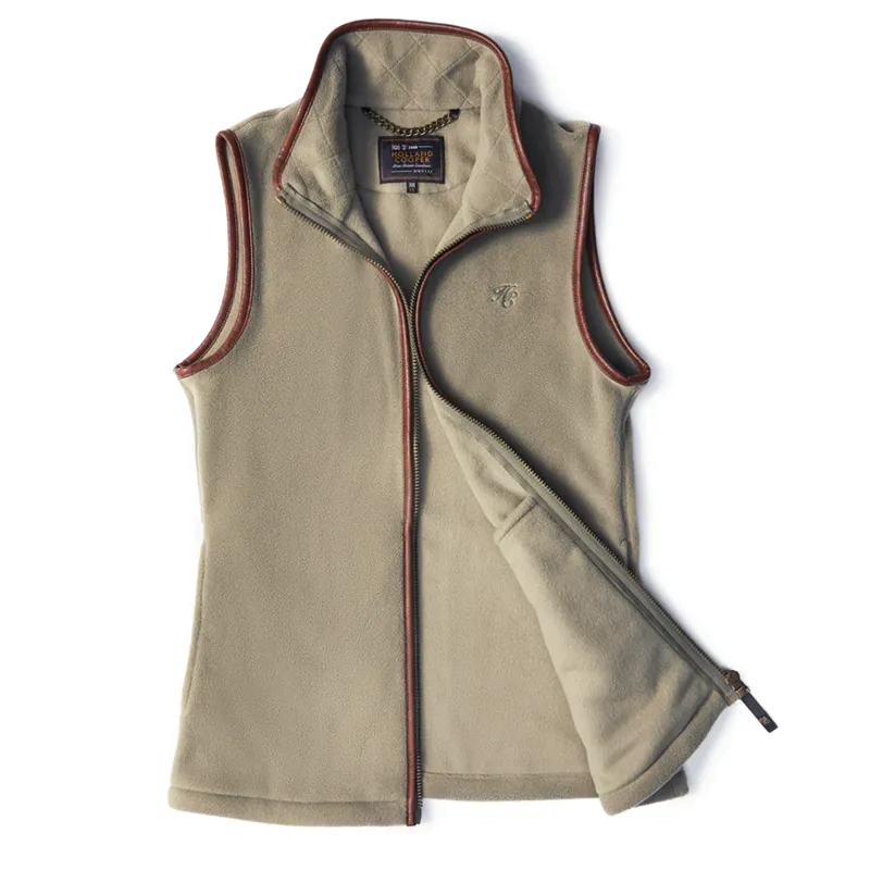 Holland Cooper Country Fleece Gilet - Sage-5